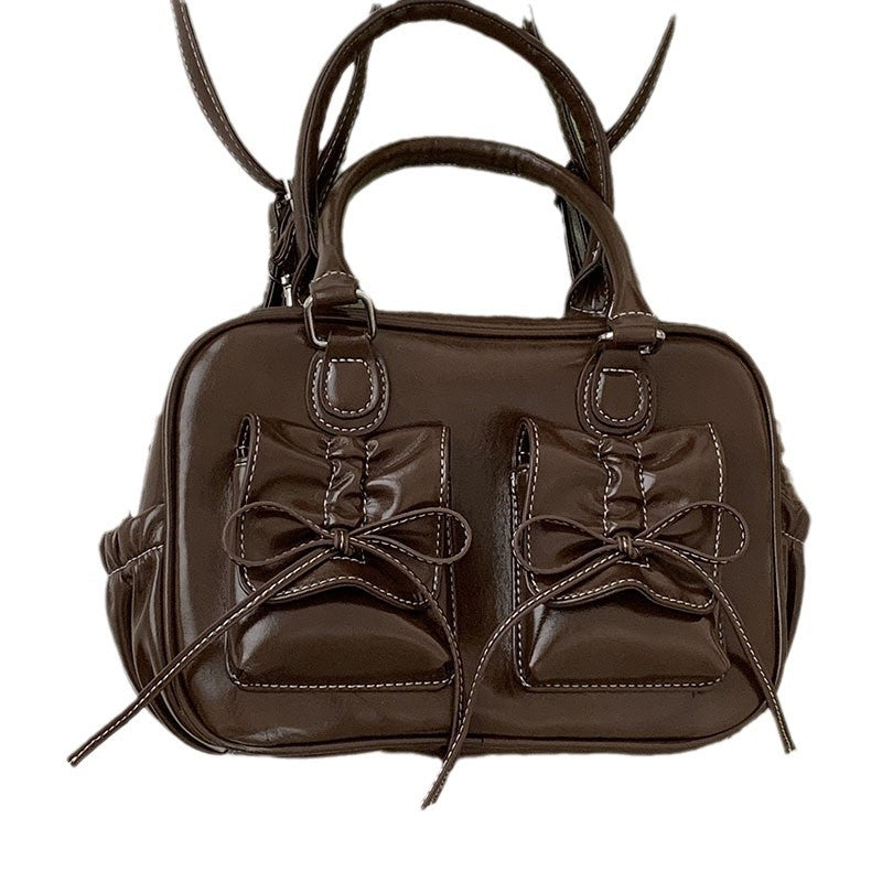 Women's Retro High-grade Portable Simple Commuter Small Square Bags