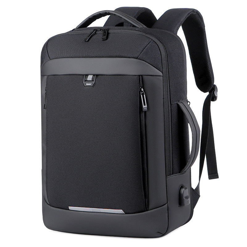 Men's Commute Expansion Multifunctional Large Capacity Waterproof Backpacks