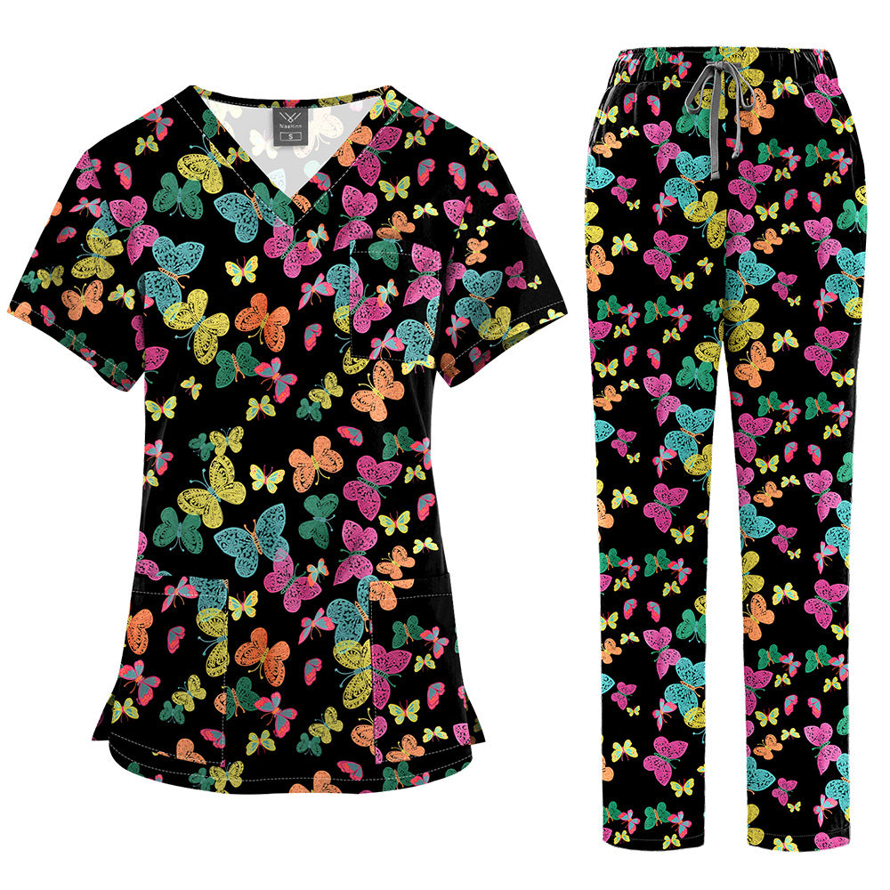 Thin Comfortable Breathable Doctor Nurse Medical Uniform