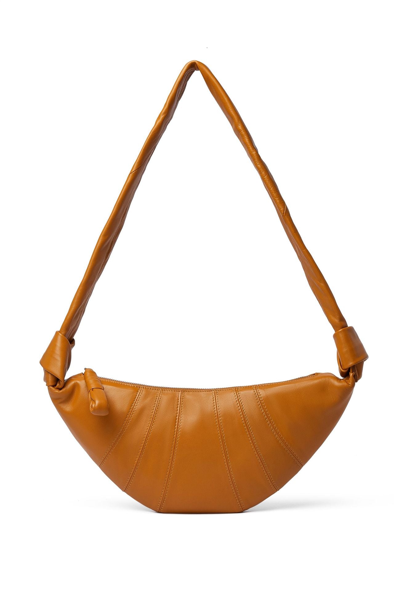 Women's Niche High Sense Croissant Textured Retro Fashion Shoulder Bags