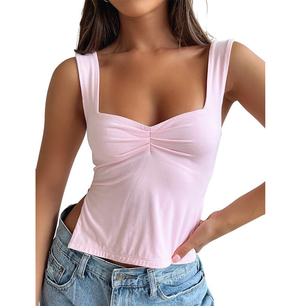 Women's Summer Fashion Sexy Hot Tight Tops