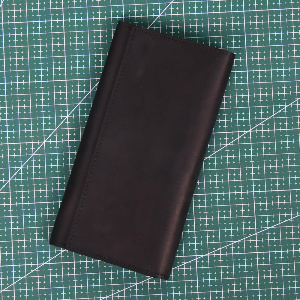 Women's & Men's First Layer Cowhide Crazy Horse Leather Men's Wallets