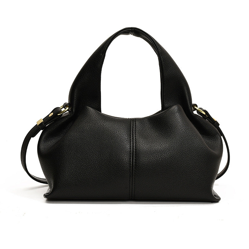 Women's Soft Dumpling French Niche Portable Handbags