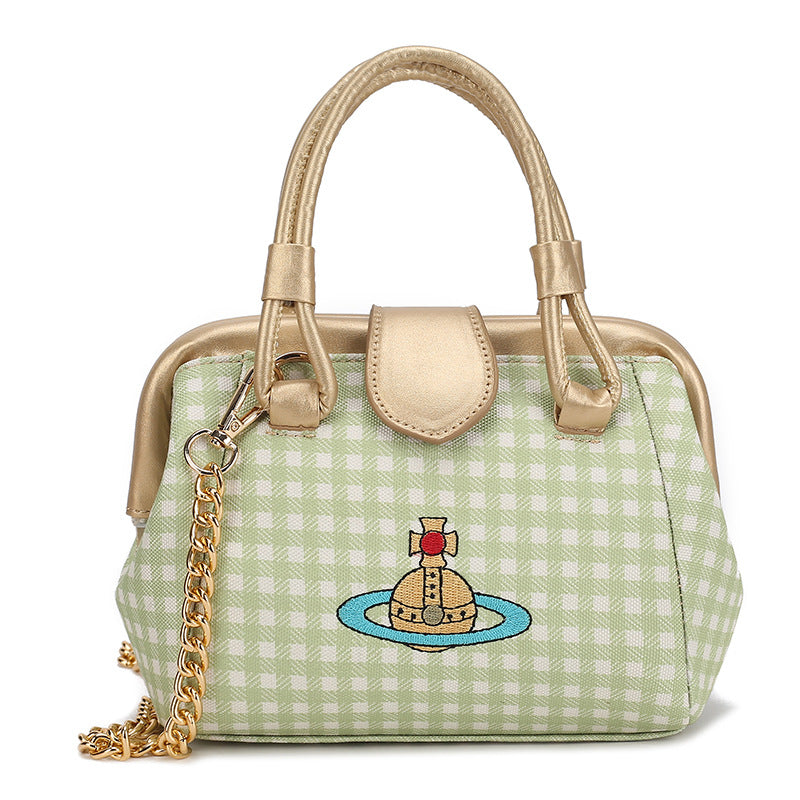 Women's Niche Design Earth Star Queen Mother Handbags