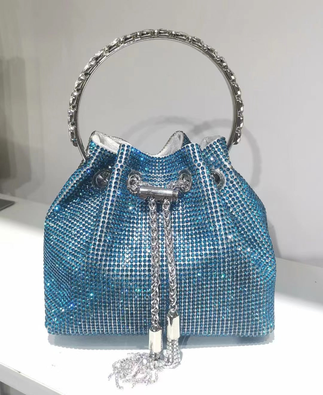 Women's Rhinestone Premium Dinner Acrylic Fashion Diamond Handbags