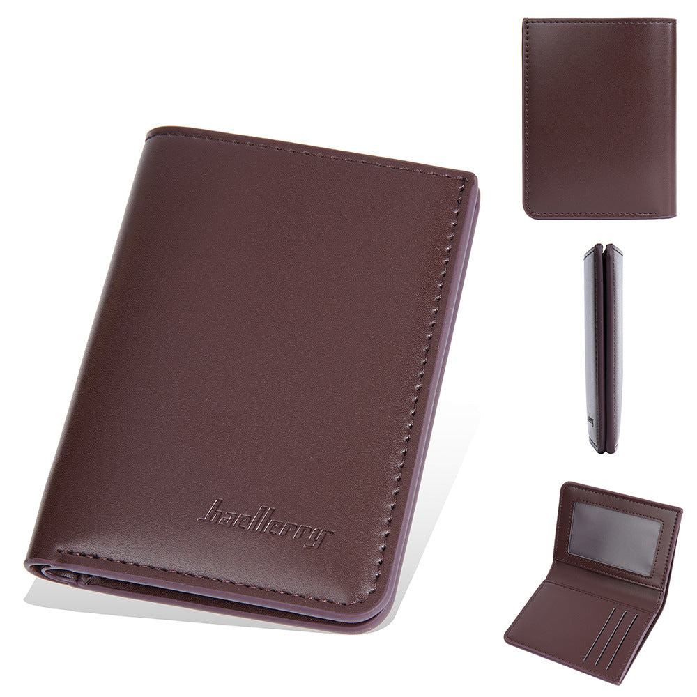 Women's & Men's Minimalist Thin Driving License Waterproof Men's Wallet