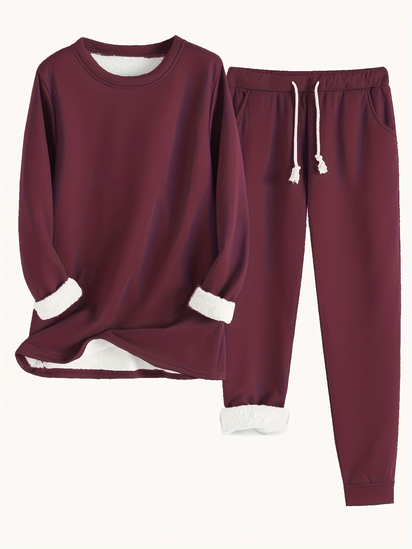 Women's Padded Bottoming Shirt Mid-length Thickened Fleece Plus Size