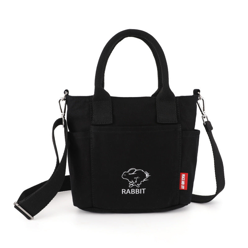 Women's Popular Early Spring Canvas Practical Tote Bags