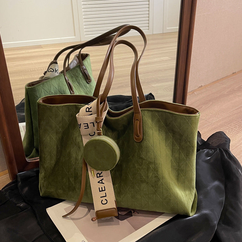 Women's Retro Large Capacity Autumn Fashion Class Shoulder Bags