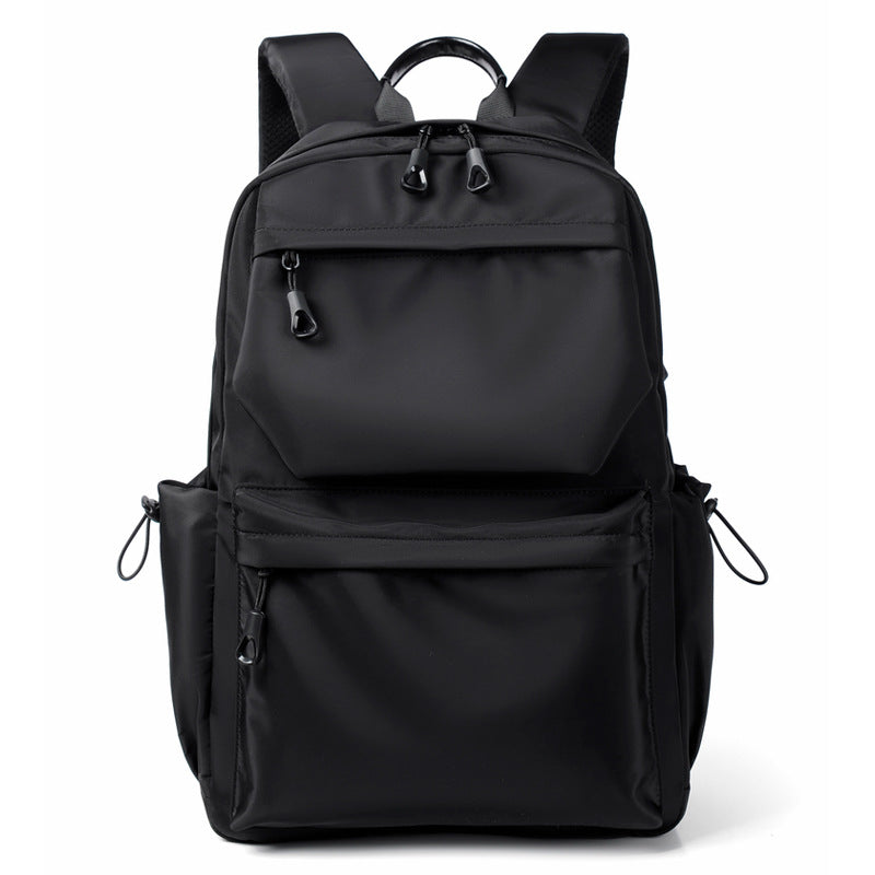 Men's Selection Double Back Computer Korean Style Backpacks