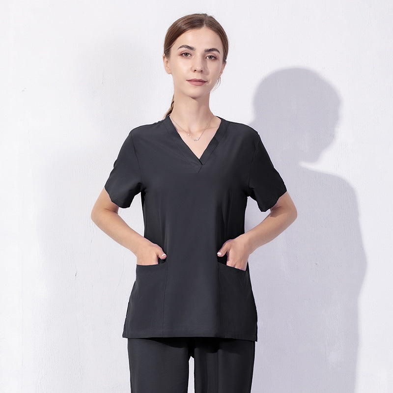 Doctor Work Uniforms Sleeve Beauty Hospital Female Uniform