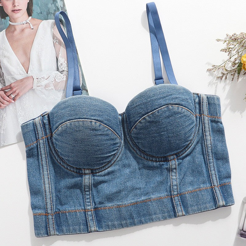 Women's Camisole Beauty Back Underwear Outer Wear Tops