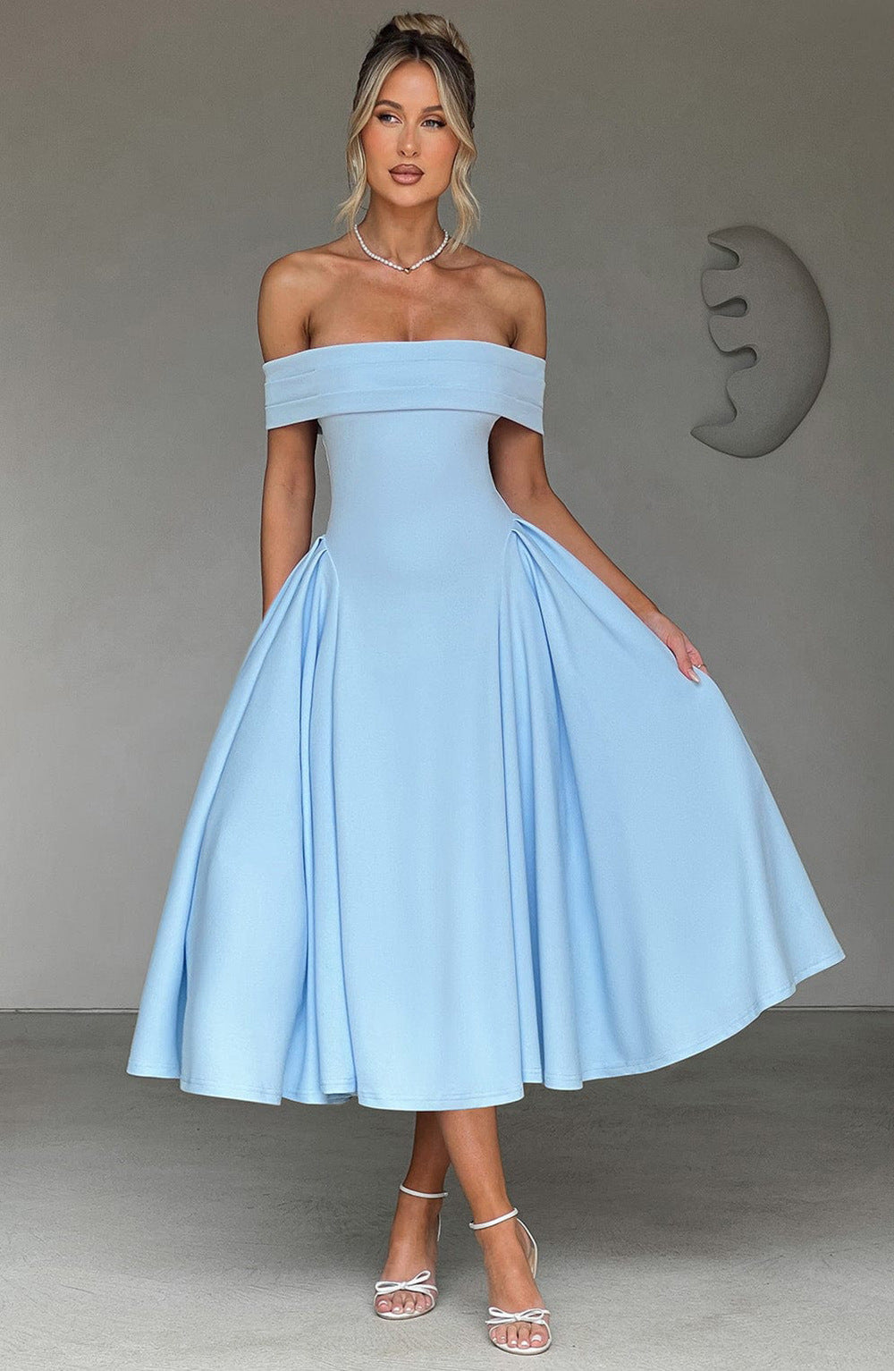 Women's Summer Fashion Sexy Backless Elegant Pure Dresses