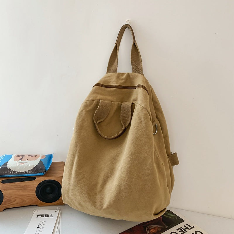 Women's Large Capacity Fashionable Simple College Backpacks