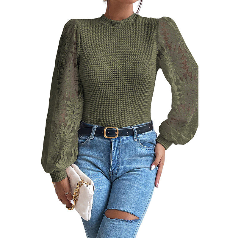 Women's Neck Pullover Autumn Fashion Hundred Pineapple Knitwear