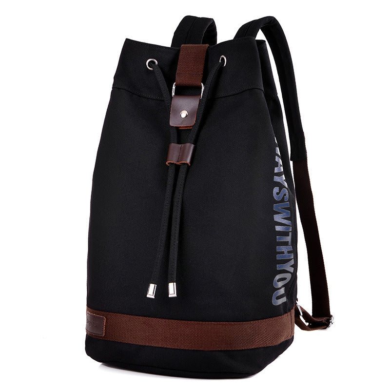 Men's Glamorous Canvas Basketball Large Capacity Sports Backpacks