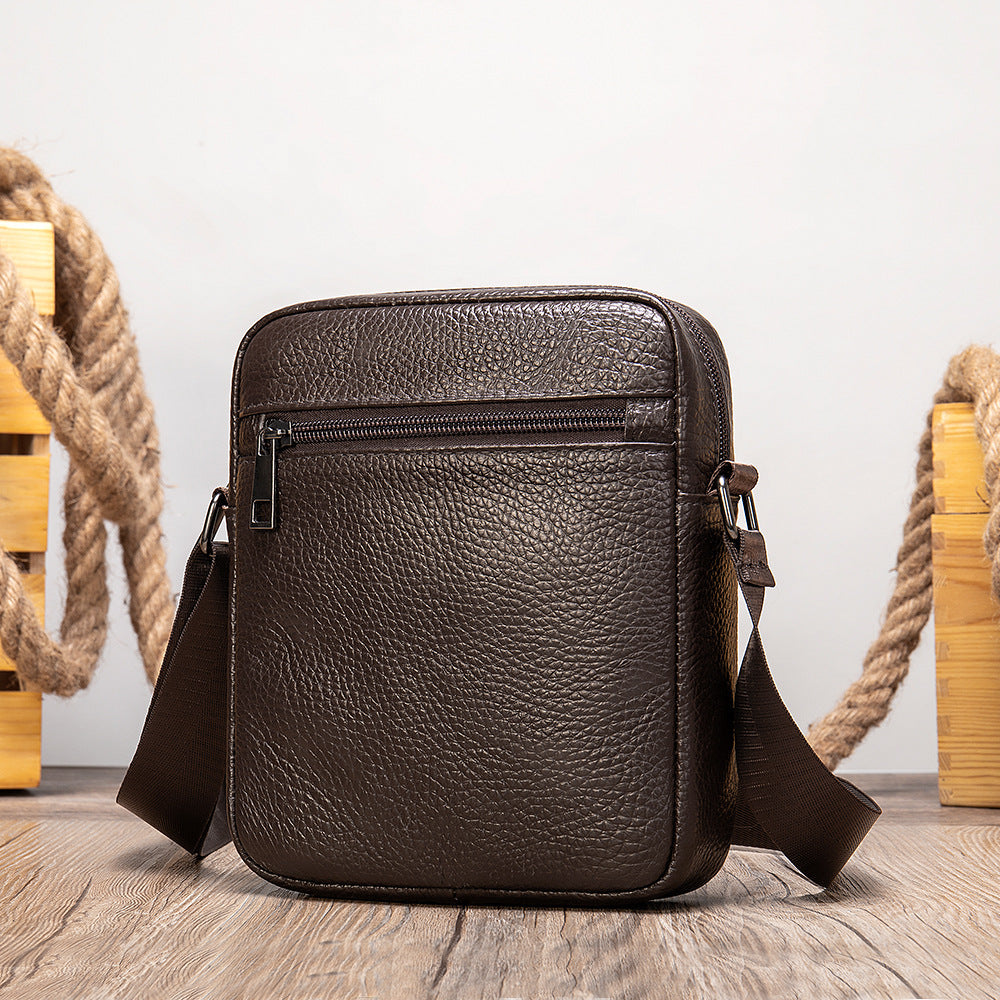 Men's Genuine Leather Fashion Retro Lightweight Men's Messenger Bags