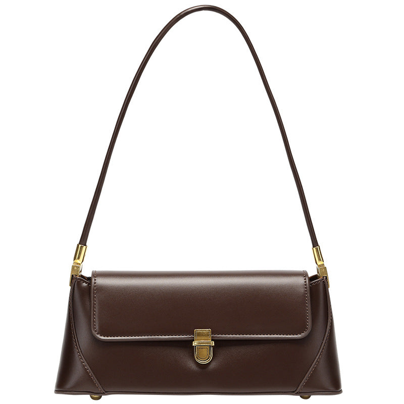 Women's Surrogate Shopping Genuine Leather Trendy Design Shoulder Bags