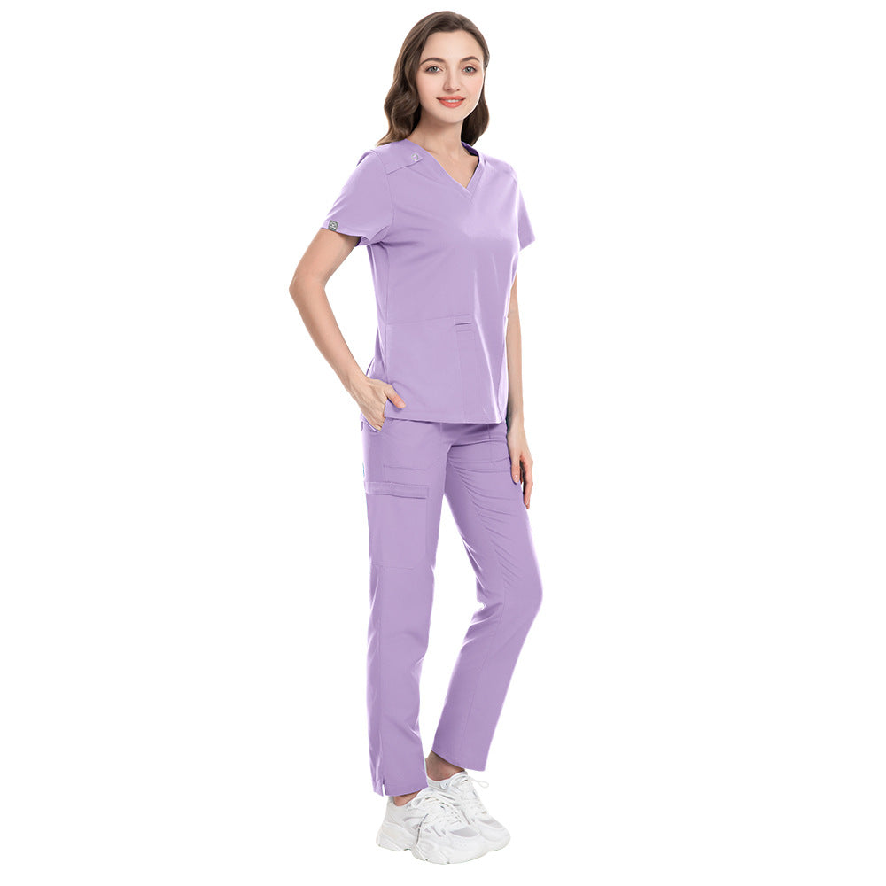 Split Cloth For Nursing Workers Lab Medical Uniform