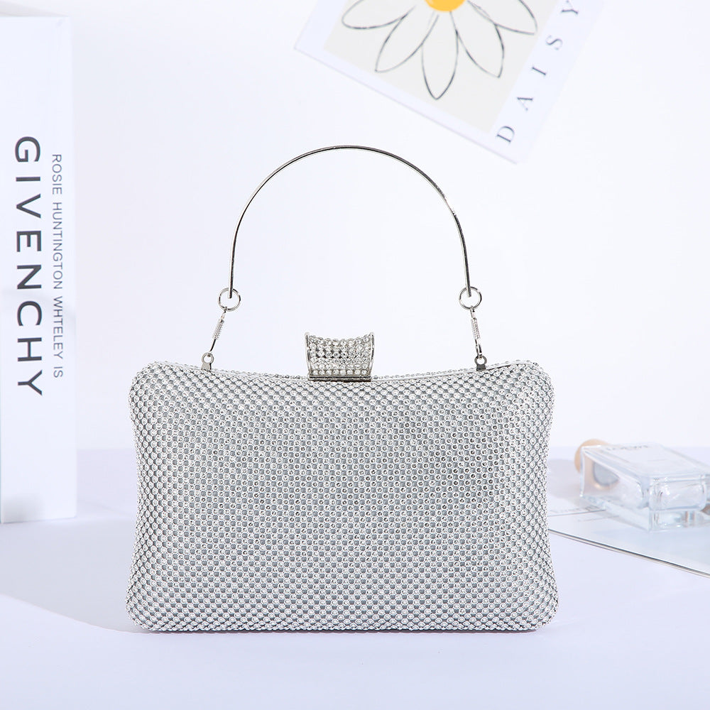 Dinner Classic Diamond Clutch Handmade Rhinestone Evening Bags
