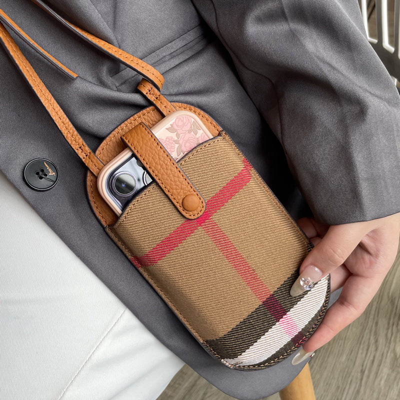 Women's Leather Fashionable Canvas Packaging Cell Lightweight Bags