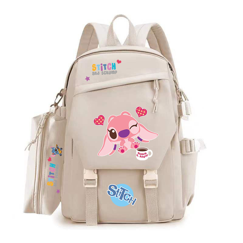 Stitch Pencil Large Capacity Trendy Hot Backpacks