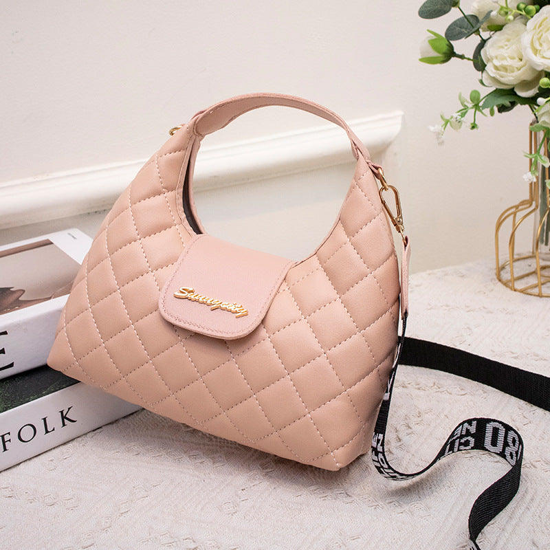 Elegant Women's Korean Fashion Rhombus Trendy Women's Handbag