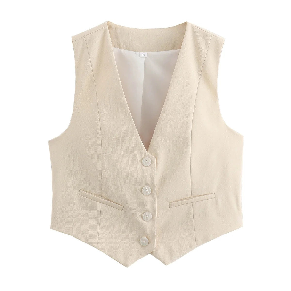 Women's Color Summer Casual Slim Sleeveless For Vests