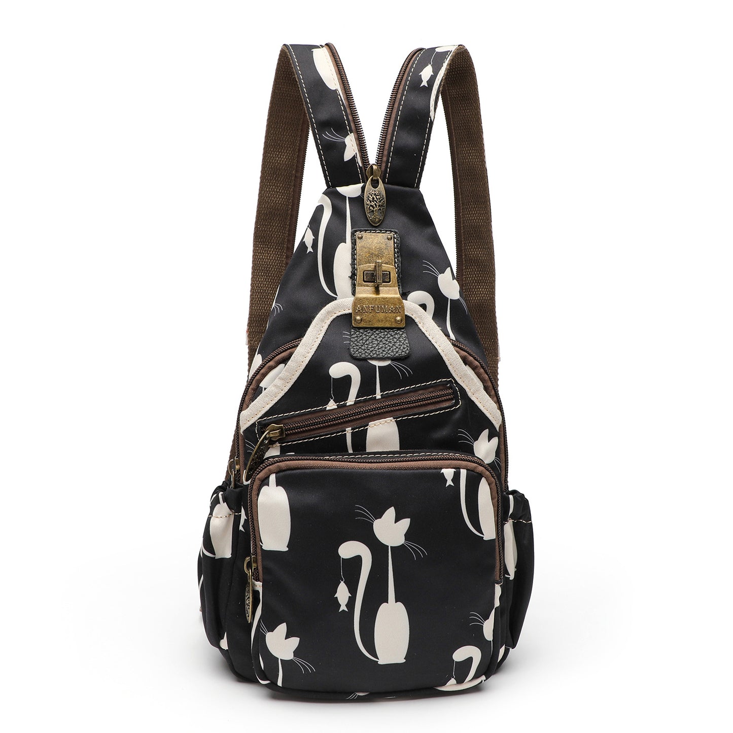 Women's Korean Style Leisure Fashion Double Waist Packs