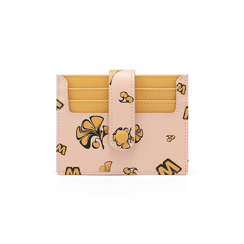 Women's Scarecrow Winter Credentials Mini Niche Ladies Wallets