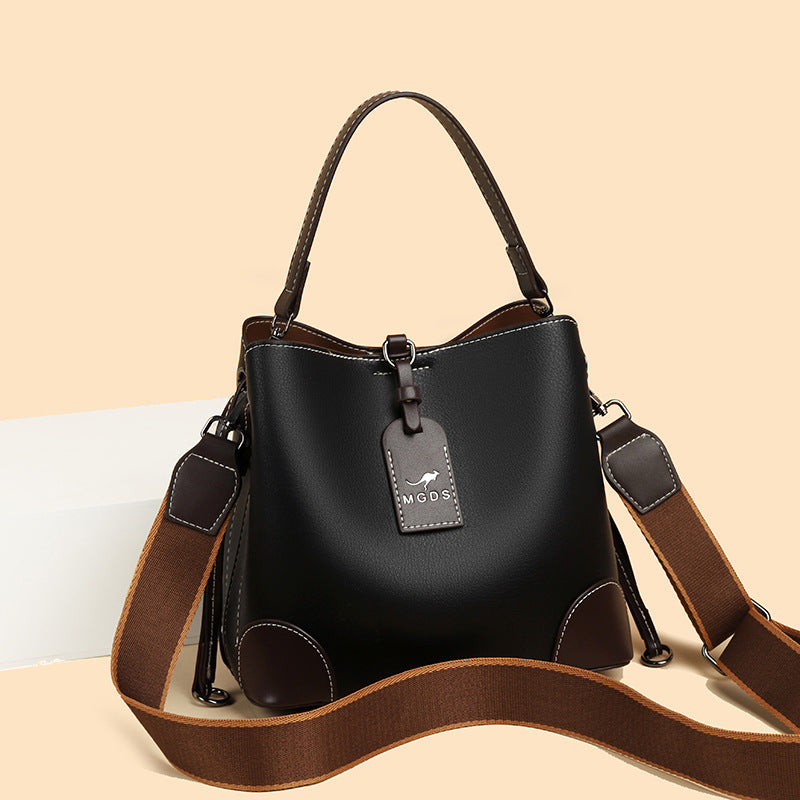 Women's Trendy Large Capacity Fashion Practical Commute Bucket Bags
