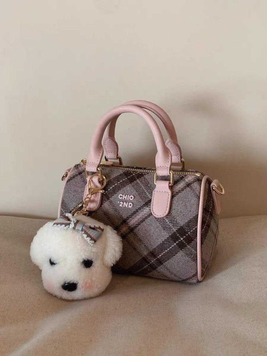 Women's South Style British Afternoon Tea Pillow Crossbody Bags