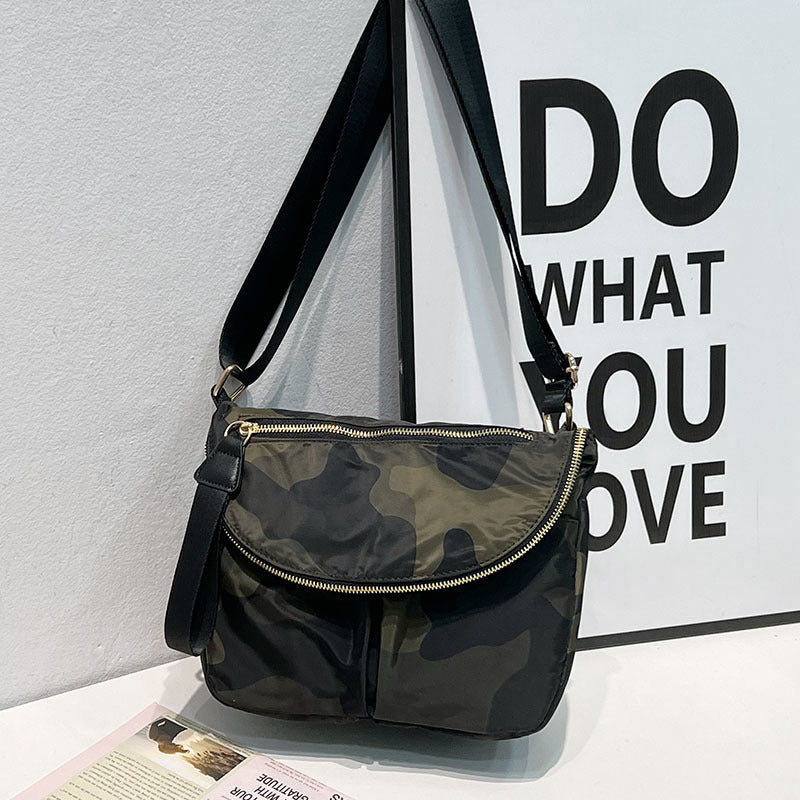 Women's Oxford Cloth Flip Dumpling Lightweight Fashion Crossbody Bags