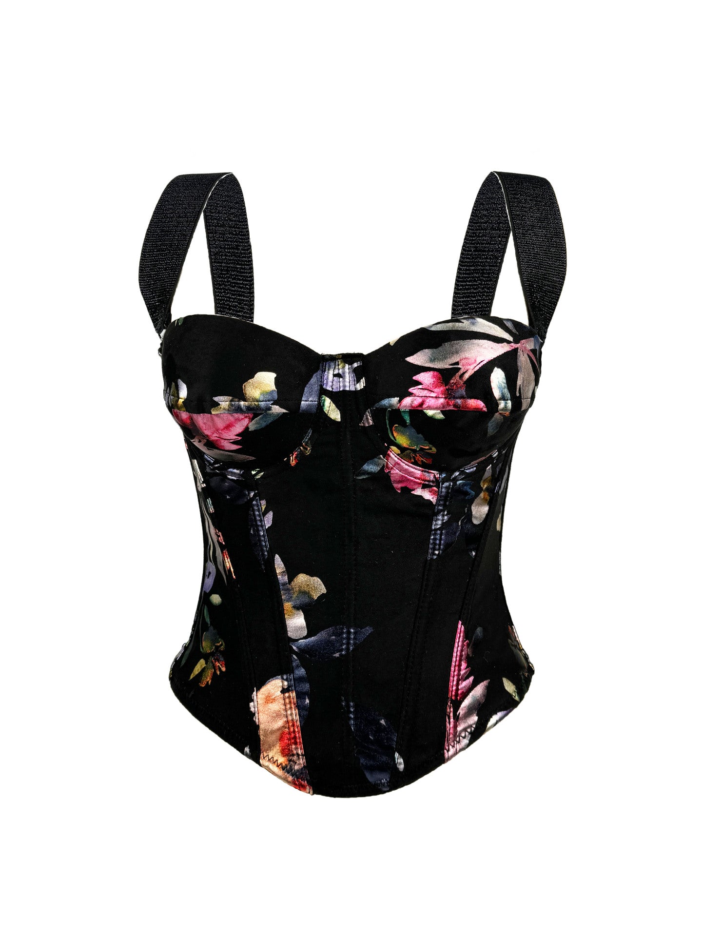 Sexy Imitation Leather Veet High-grade Printing Tops