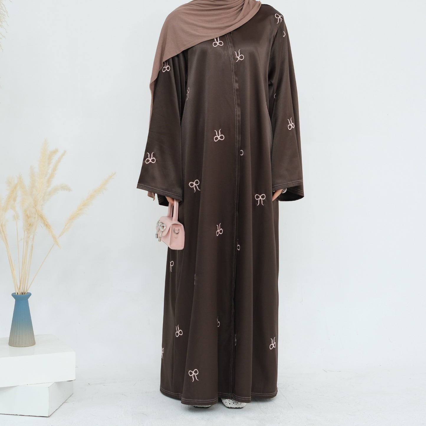 Trendy Unique Elegant Turkish Bow Embroidered Cardigans