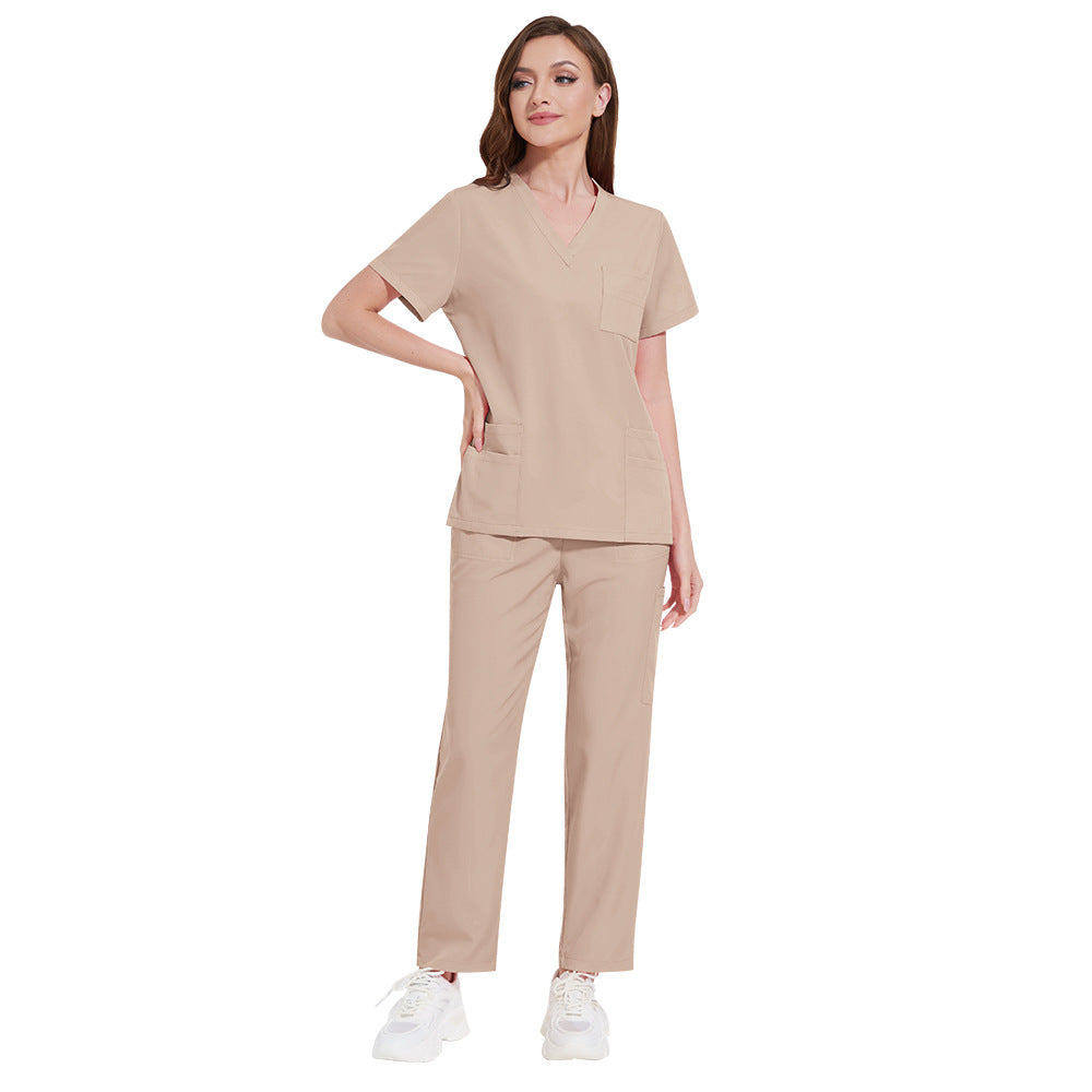 Multicolor Split Overalls Protective Business Work Clothes Technician's Uniform