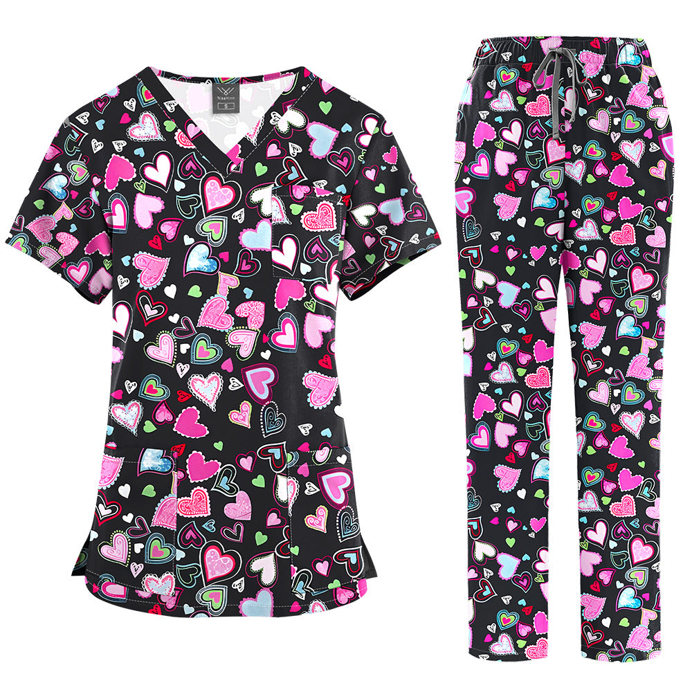 Thin Comfortable Breathable Doctor Nurse Medical Uniform
