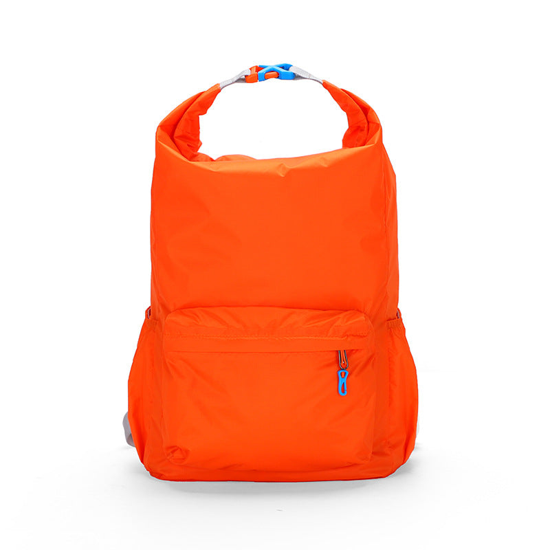 Women's One Two Shoulders Fashion Simple Nylon Sports Backpacks