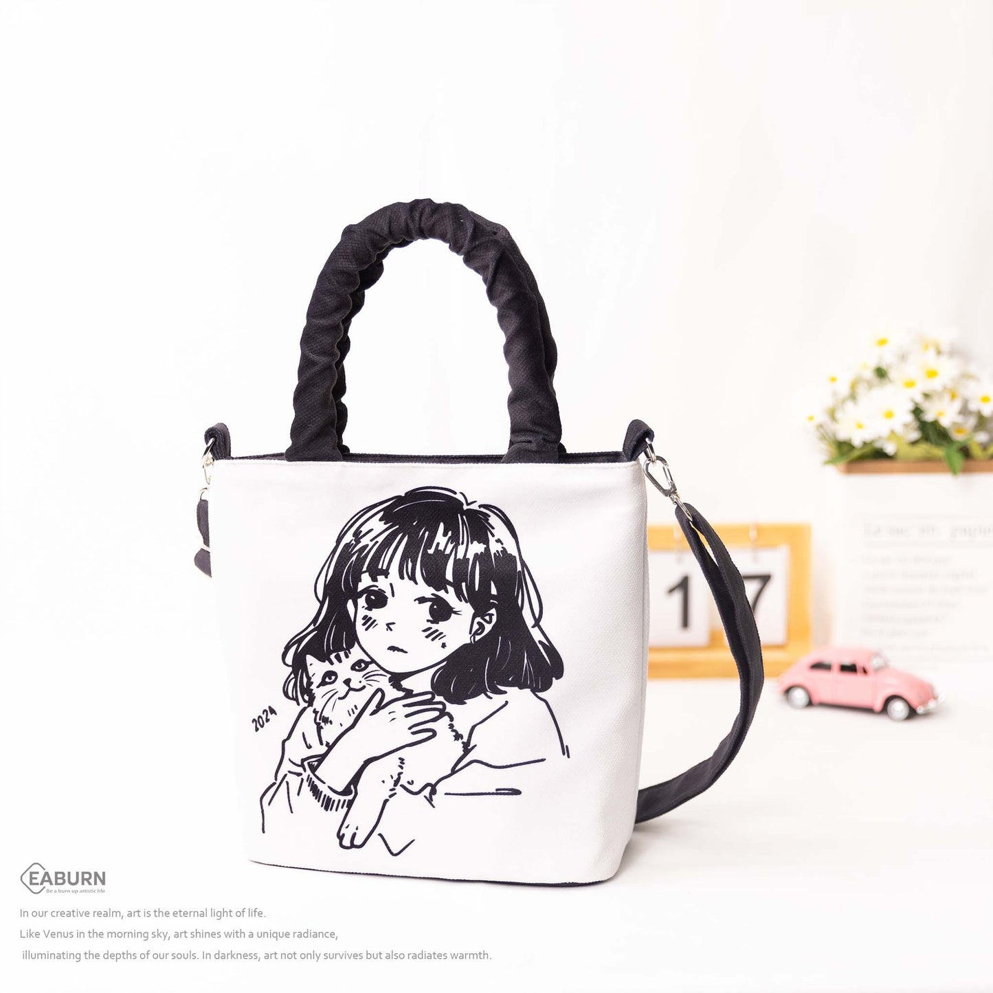 Women's Style Cute Hand Fresh Design Early Bucket Bags