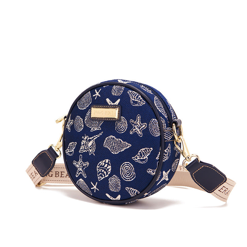 Niche Lovely Female Fashion Mini Round Crossbody Bags