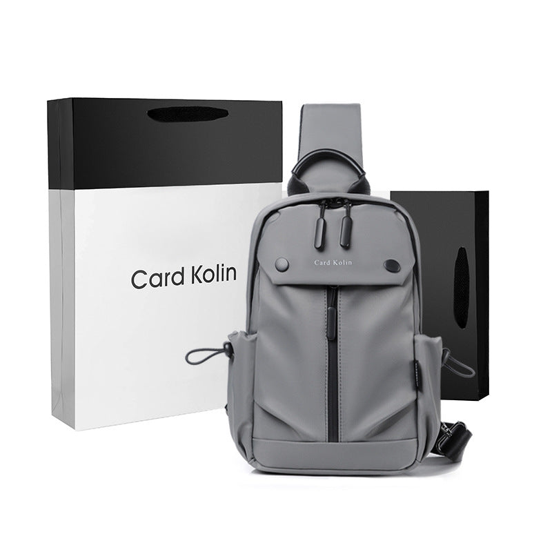 Men's Oxford Cloth Large Capacity Waterproof Men's Chest Bags