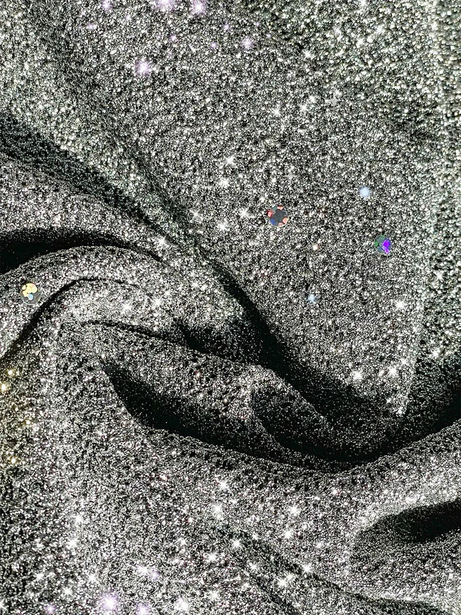 Women's Christmas Sequined Solid Color Fashion Casual Vests