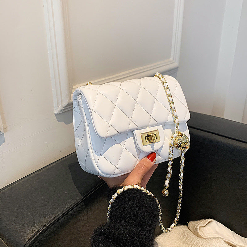 Women's Summer Popular Rhombus Chain Fashion Simple Shoulder Bags