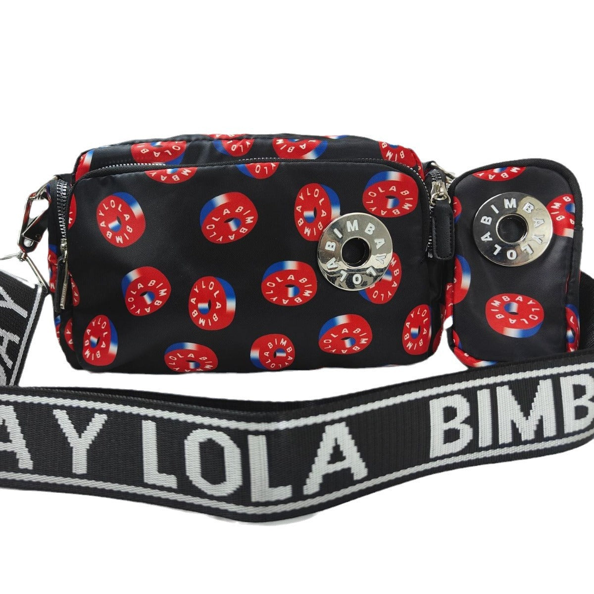 Women's Spanish Round For Flower Printed Crossbody Bags