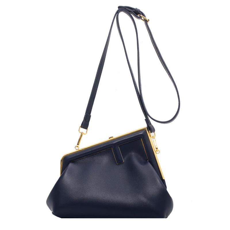 Women's Saddle Fashion Minority Design Advanced Texture Shoulder Bags