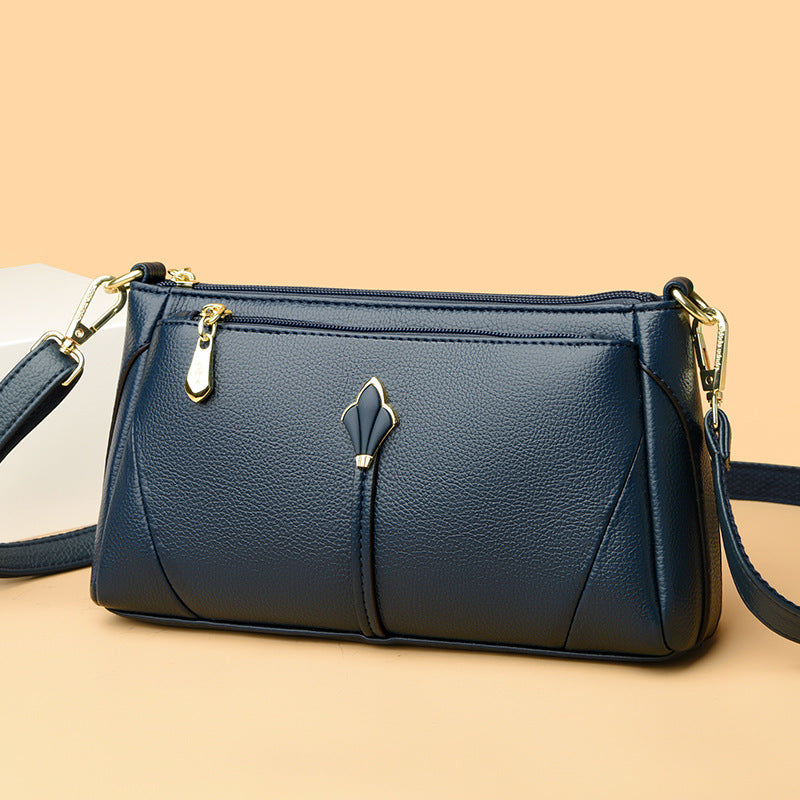 Women's Summer Simple Versatile Large Capacity Mother Small Square Bags
