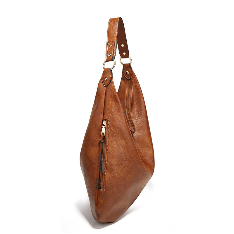 Women's Portable Korean Big Fashion Trend Large Shoulder Bags