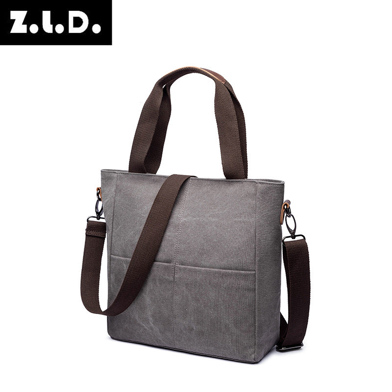 Women's Stylish Beach Fashion Mummy Canvas Shoulder Bags