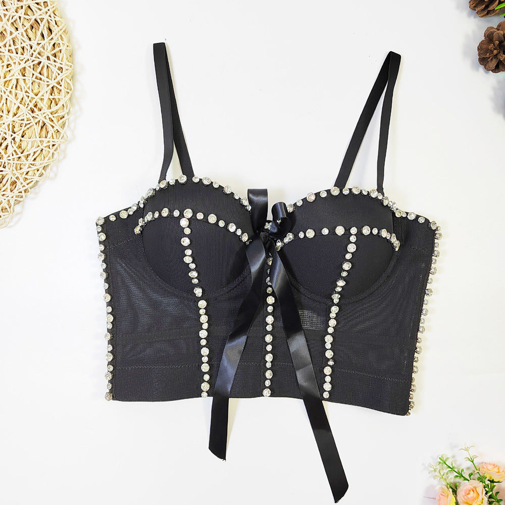 Women's Shaping Hot Tube French Style Design Niche Tops