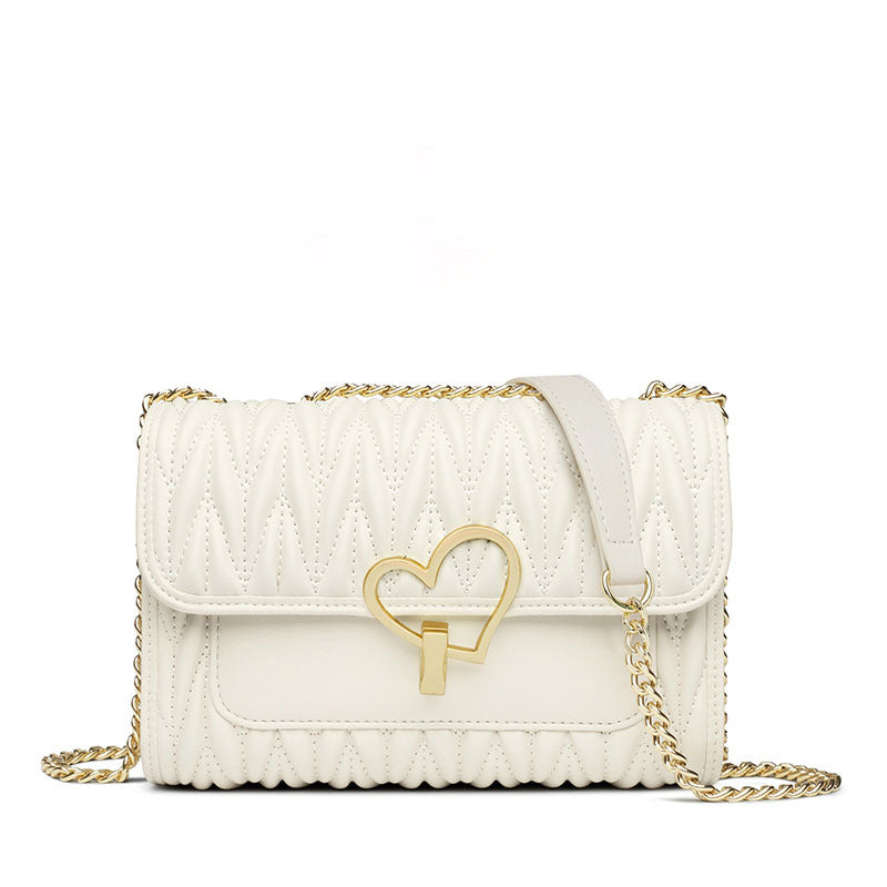 Women's Trendy Stylish Summer Cowhide Leisure Chain Shoulder Bags